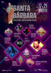 Cartaz Festas da Cidade e do Concelho de Miranda do Douro 2022
