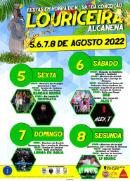 Cartaz Festas em Honra de N.ª SR.ª da Conceição 2022
