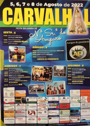 Cartaz Festa em Honra de N. Sra. do Amparo 2022