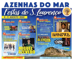 Cartaz Festas de São Lourenço 2022