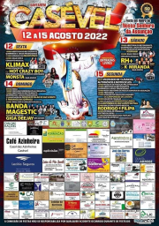 Cartaz Festas de Casével 2022