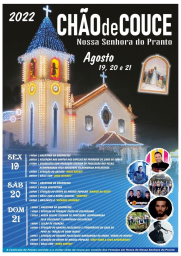 Cartaz Festa em Honra de Nossa Senhora do Pranto 2022