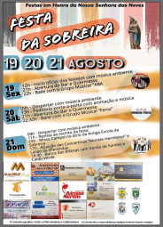 Cartaz Festas em Honra da Nossa Senhora das Neves 2022