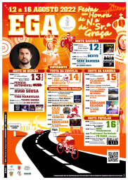 Cartaz Festas em Honra de N.ª SR.ª da Graça 2022