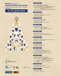 Cartaz Festa de Nossa Senhora das Dores 2022