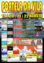 Cartaz Festa da Paróquia 2022