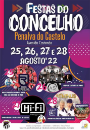 Cartaz Festas do Concelho 2022