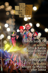 Cartaz Festas de São Roque 2022