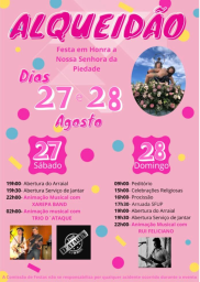 Cartaz Festas em Honra a Nossa Senhora da Piedade 2022