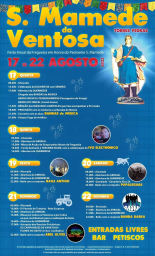 Cartaz Festas em honra de São Mamede 2022