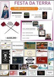 Cartaz Festa em honra de Nossa Senhora da Rosa 2022