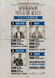Cartaz Festas de Alvito 2022