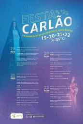 Cartaz Festas em honra de Nossa Senhora dos Remédios e Santa Águeda 2022