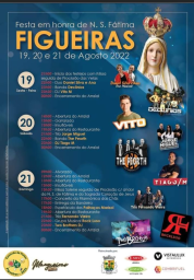 Cartaz Festa em Honra de N. Sra. de Fátima 2022
