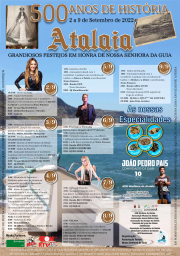 Cartaz Festa da Atalaia 2022