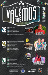 Cartaz Festas Populares Vale das Mós 2022
