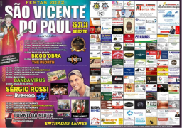 Cartaz Festas São Vicente do Paúl 2022