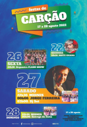 Cartaz Festas de Carção 2022