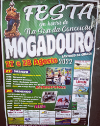 Cartaz Festas de Mogadouro 2022