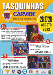 Cartaz Tasquinhas Carvide 2022