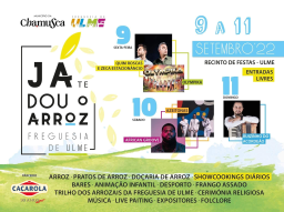 Cartaz Já te dou o Arroz 2022