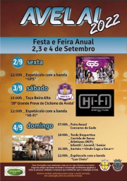 Cartaz Festa Anual Avelal 2022