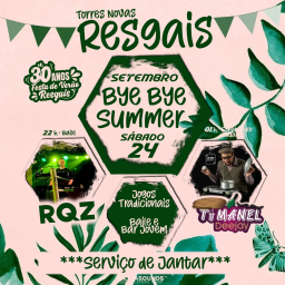 Cartaz BYE BYE SUMMER 2022