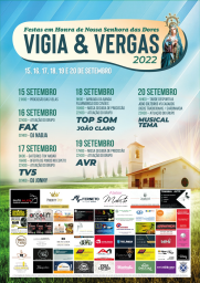 Cartaz Festa da Vigia & Vergas 2022
