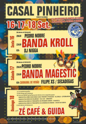 Cartaz Festas de Casal Pinheiro 2022