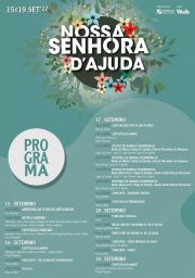 Cartaz Nossa Senhora D'Ajuda 2022