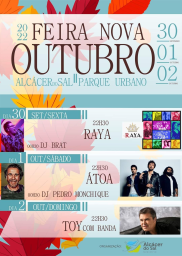 Cartaz Feira Nova de Outubro 2022