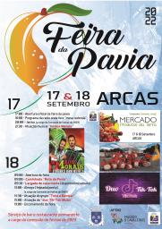 Cartaz Feira da Pavia 2022