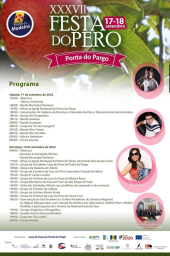 Cartaz Festas do Pero 2022