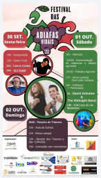 Cartaz Festival das Adiafas 2022
