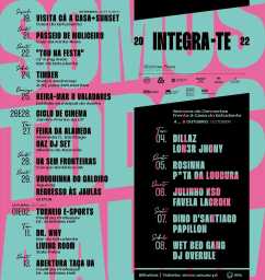 Cartaz Integra-te 2022