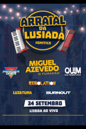 Cartaz Arraial da Lusíada 2022