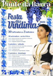 Cartaz Festa das Vindimas 2022