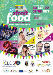 Cartaz Street Food Entroncamento 2022