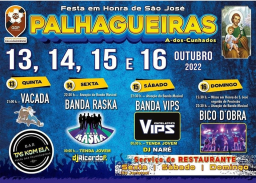 Cartaz Festa em Honra de São José 2022 - Palhagueiras
