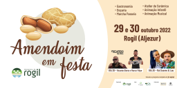 Cartaz Amendoim em festa - rogil 2022
