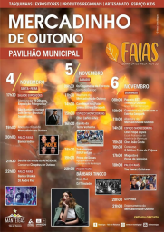 Cartaz Mercadinho de Outono 2022