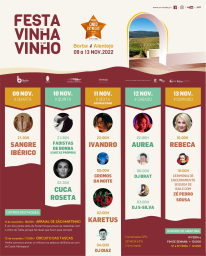 Cartaz Festa da Vinha e do Vinho 2022