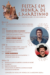 Cartaz São Martinho do Campo 2022