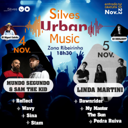 Cartaz Silves Urban Music 2022