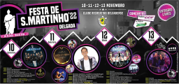 Cartaz Festa de S. Martinho 2022