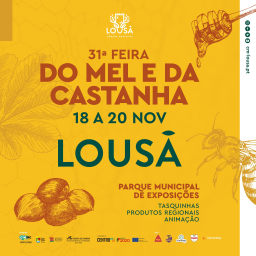 Cartaz Feira do Mel e da Castanha Lousã 2022