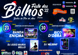 Cartaz Festa dos Bôlhos 2022
