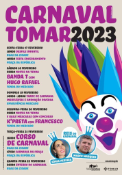 Cartaz Carnaval Tomar 2023