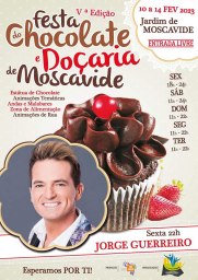 Cartaz Festa do Chocolate 2023