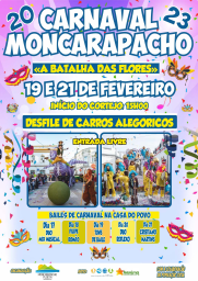 Cartaz Carnaval de Moncarapacho 2023